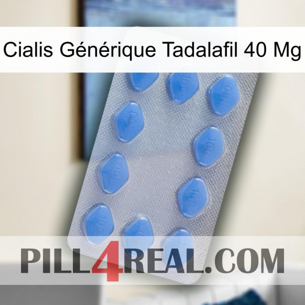 Cialis Générique Tadalafil 40 Mg 21